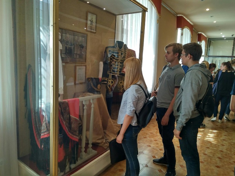 Посещение военно-исторического музея